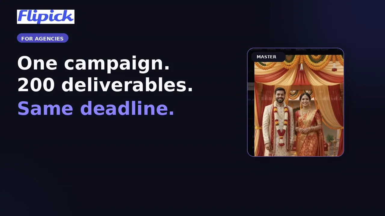 Play Flipick for agencies explainer