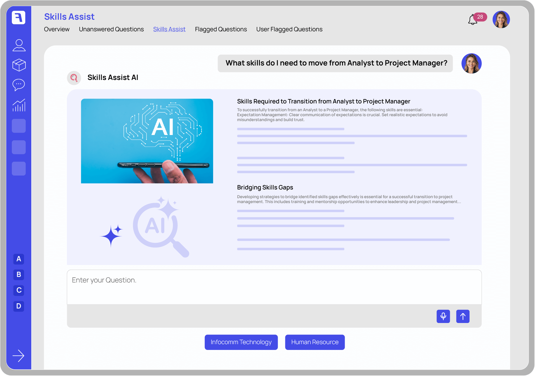 Conversational Learning Assistant